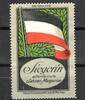 Hamburg 1 x Reklamemarke Reklamemarke Hamburg -Siegerin Sahne Margarine, Flaggen Nr.1- unc-kfr. -0206- -