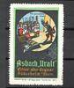 Rüdesheim 1 x Reklamemarke Reklamemarke Rüdesheim -Asbach Uralt echter alter Cognac, Nr.11- unc-kfr. -0211- -