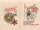 Heilbronn (Sontheim) 1 x Reklametüte Werbung Reklametüte -Ackermanns Leinenzwirn TITAN- unc-kfr. Vintage Tante Emma - -
