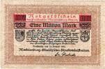 Inflation 1923 DE 1 Mio. Mk. 1923 Neustrelitz , Banknote 1 Million Mark ... 9,90 EUR  Excl. 200,00 EUR Verzending