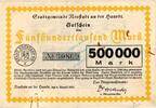 Inflation 1923 DE 500.000 Mk. 1923 Neustadt , Banknote 500.000 Mark Sche... 8,90 EUR  Excl. 200,00 EUR Verzending