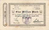 Inflation 1923 DE 1 Mio. Mk. 1923 N&ouml;renberg , Banknote 1 Million Mark Sc... 11,90 EUR  Excl. 200,00 EUR Verzending