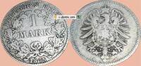 deutsches Kaiserreich 1 Mk. 1875 H 1 Mark Kursm&uuml;nze deutsches Kaiserreic... 11,90 EUR  Excl. 200,00 EUR Verzending