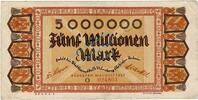 Inflation 1923 DE 5 Mio. Mk. 1923 N&uuml;rnberg , Banknote 5 Millionen Mark S... 7,90 EUR  Excl. 200,00 EUR Verzending