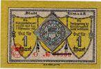 Gro&szlig;notgeld 1918 DE 1 Mk. 1918 Ulm , Banknote 1 Mark Schein entw. Gei.52... 3,59 EUR  Excl. 200,00 EUR Verzending