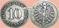 deutsches Kaiserreich 10 Pf. 1875 H 10 Pfennig M&uuml;nze Deutsches Kaiserrei... 15,95 EUR  Excl. 200,00 EUR Verzending