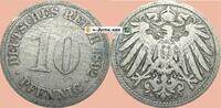 deutsches Kaiserreich 10 Pf. 1892 F 10 Pfennig M&uuml;nze Deutsches Kaiserrei... 7,95 EUR  Excl. 200,00 EUR Verzending