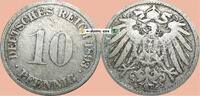deutsches Kaiserreich 10 Pf. 1893 G 10 Pfennig M&uuml;nze Deutsches Kaiserrei... 14,95 EUR  Excl. 200,00 EUR Verzending