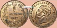Italia / Italien 5 Centesimi 1867 Italien , 5 Centesimi M&uuml;nze 1867.M -Vi... 34,95 EUR  Excl. 200,00 EUR Verzending
