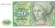 Bundesrepublik Deutschland 20 D-Mark 1980 20 D-Mark Schein unc-kfr 1980 ... 84,95 EUR  Excl. 200,00 EUR Verzending