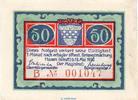 Seriennotgeld Deutschland 50 Pfennig B , Nr 6 Notgeld der Stadt Hamm 568.2.a , 50 Pfennig B Nr.6 breiter Rand in kfr. 1920 -