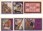 Serienscheine DE 6 Scheine kpl. -altrosa- o.D. (1921) Notgeld Gemeinde L... 95,00 EUR  Excl. 200,00 EUR Verzending