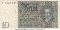 Weimarer Republik - Reichsbank 10 Reichsmark - B 1 - 1929 Reichsbanknote... 5,95 EUR  plus 7,99 EUR verzending