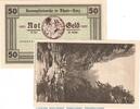 Notgeld De 50 Pf. Nr.5 Notgeld Kreisopferwoche Thale 1320.20 , 50 Pfennig Nr.5 in kfr. von 1921-22 , SA -