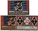 Seriennotgeld Deutschland 3 x Notgeld Eutin kompl. Notgeld Landeskirche Eutin 356.1.a , Set mit 3 Scheinen in kfr. von 1921 , SH -