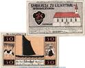 Seriennotgeld Deutschland 2 x Notgeld Lilienthal -B- kompl. Notgeld Sparkasse Lilienthal 802.4 , Set mit 2 Scheinen Serie B in kfr. von 1921 -