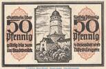 Notgeld De 50 Pf. Nr.2 -gelbbraun- Notgeld Stadt Nördlingen 978.3 , 50 Pfennig --gelbbraun-- Nr.2 in kfr. von 1918 -