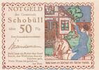 Notgeld DE 50 Pf. Nr.3 Notgeld Gemeinde Schobüll 1194.5 , 50 Pfennig Schein Nr.3 in kfr. o.D. Schleswig -