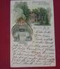 Ansichtskarten Ansichtskarte , Litho ? Postkarte der Stadt Hannover Herrenhausen , Niedersachsen , Motiv Das Mausoleum , 2 Ansichten , gelaufen -