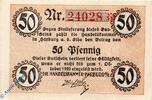 Kleingeld 1914-1922 DE 50 Pf. Notgeld Handelskammer Harburg 2805.20.06 , 50 Pfennig -Fraktur- in kfr. o.D. -