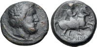 Greek Dichalkon Thessaly, Krannon, c. 400-300 BC. Æ Dichalkon -