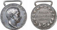 Kingdom of Italy Silver Medal Victor Emmanuel III Savoia ItaliaN-Turkish war -