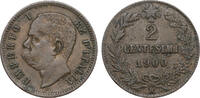 Kingdom of Italy 2 Centesimi 1900 Umberto I -
