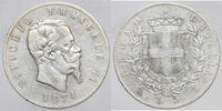 Kingdom of Italy 5 Lire 1874 Victor Emmanuel II -