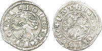 Aquileia Denar with lion Nicolaus of Luxemburg -