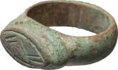 Byzantine empire Bronze ring -