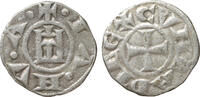 Medieval Italy Genoa Denar -