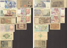    Lot of 10 Banknotes Kingdom  Republic of Italy 