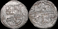 Spain / Toledo 4 reales nd Philip II (1556-1598), T, M AU 590,00 EUR  Excl. 25,00 EUR Verzending