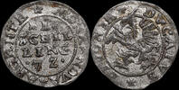 Poland / Livonia Schilling Jan Hieronim Chodkiewicz (1572–1573), Dahlen, mm flower -