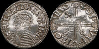 England / London Penny Aethelred II (978-1016) Helmet Type, Osulf -