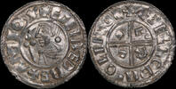 England / Lincoln penny Aethelred II (978-1016) Crux type, Æthelnoth -