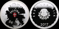 Estonia 2017 Estonia 8 euro 2017 - Hanseatic City of Tallinn Proof 75,00 EUR  Excl. 5,00 EUR Verzending