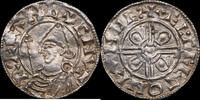 England / London Penny Cnut (1016-1035) Pointed Helmet, Ælfgeat -