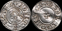 England / Canterbury Penny Aethelred II (978-1016) Last Small Cross type, Godric -