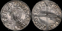 England / Lincoln Penny Aethelred II (978-1016) Long Cross type, Ælfsige -