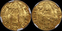 Germany Lübeck-Stadt, Goldgulden / Dukat, selten in diesem Zustand! Ducat (1500) NGC MS 61