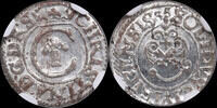 Livonia / Riga 1 Solidus Swedish Occupation, Kristina (1632-1654) -