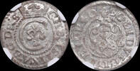 Livonia / Riga 1 Solidus Swedish Occupation, Riga Solidus - Kristina (1632-1654) -