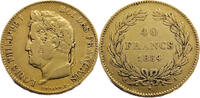 France 40 Francs Louis Philippe I - Gold -