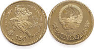 Mongolia 750 Tögrög International Year of the Child - Gold -
