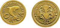 Sealand 2.5 Dollars Roy I - Orca - Gold -