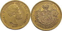 Sweden 20 Kroner Oscar II - Gold -
