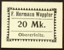 Sachsen - Obercrinitz 20 Mk. F. Hermann Wappler -