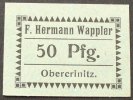 Sachsen - Obercrinitz 50 Pfg. F. Hermann Wappler -