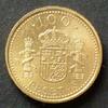 Spanien 100 Pesetas S.271 / Al-N-Bro / Juan Carlos I. - Gekröntes Wappen -